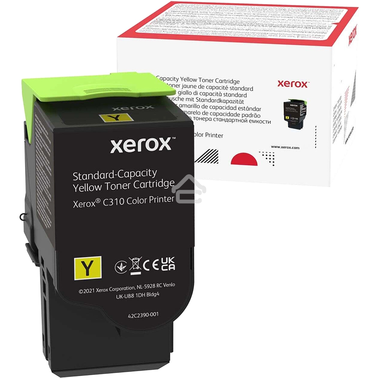 Картридж лазерный Xerox C310 желтый 2K (006R04363)