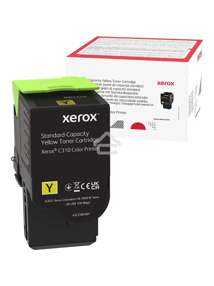 Картридж лазерный XEROX C310 желтый 2K (006R04363)