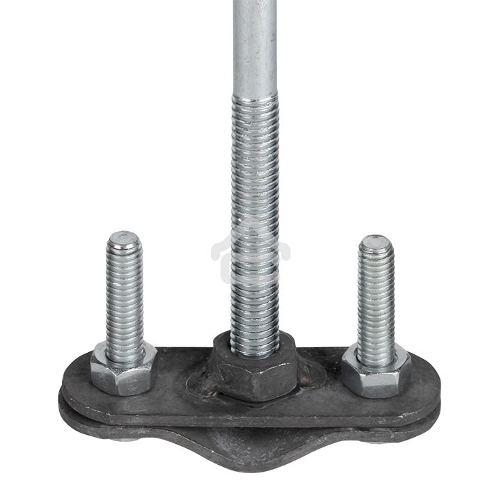 Держатель фасадный EKF PROxima, L=120мм, HZ