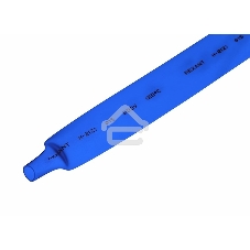 Трубка термоусаживаемая ТУТ 15,0/7,5мм, синяя, упаковка 50 шт. по 1м, PROconnect