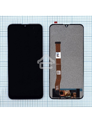 Дисплей для Realme C2 / OPPO A1k черный