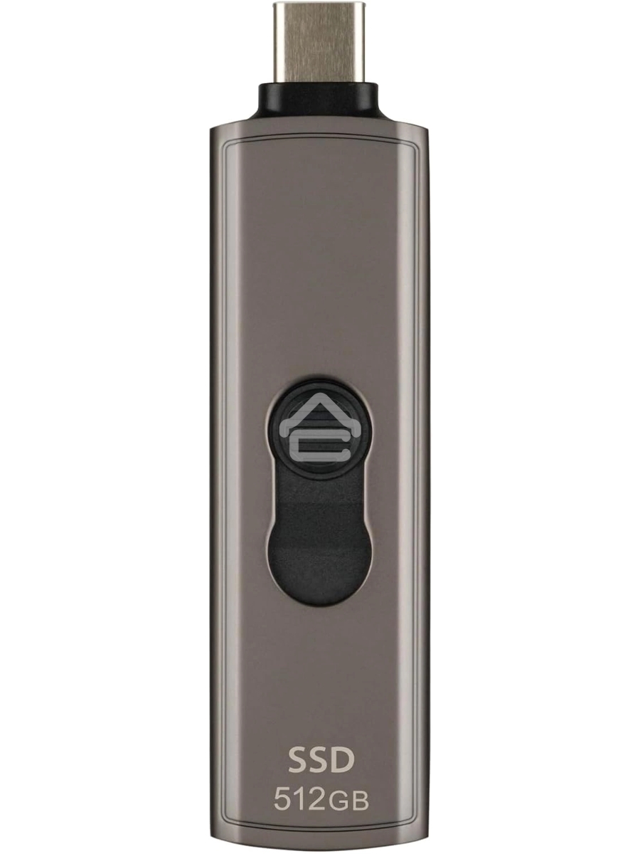 Внешний накопитель SSD Transcend USB-C 512GB TS512GESD330C ESD330C серый