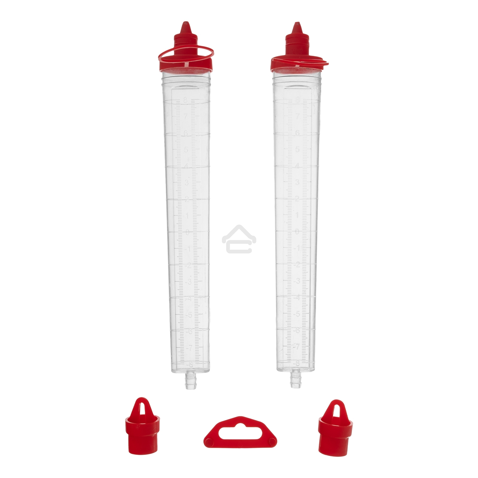 Гидроуровень Matrix удлиненная колба, рельефная градуировка, 7 м