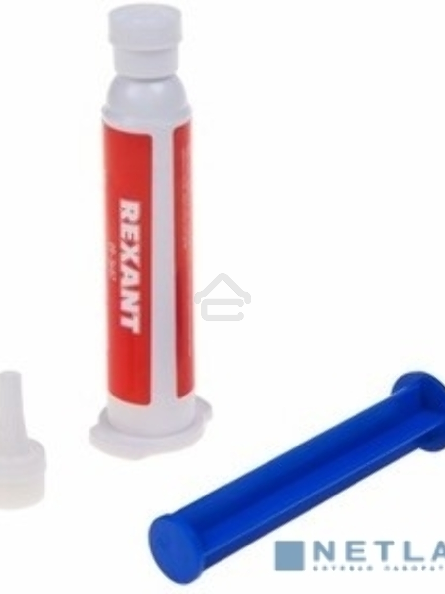 Флюс-гель для пайки Rexant, ПАЯЛЬНАЯ КИСЛОТА, 12 мл, техно-шприц, блистер