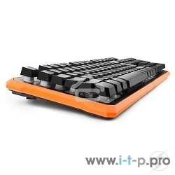 Клавиатура проводная игровая Гарнизон GK-320G черный USB, подсветка, код 