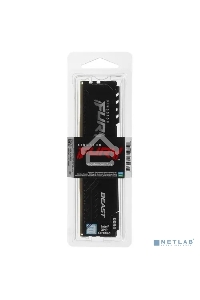Оперативная память Kingston Fury Beast, DDR4, 16GB (1x16GB), 3200MHz, CL16, с радиатором, чёрный
