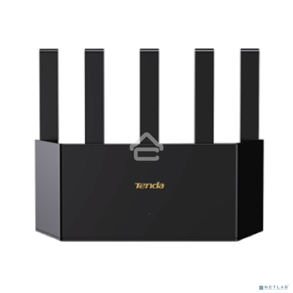 Двухдиапазонный Wi-Fi 6 роутер Tenda TX2L Pro AX1500, до 300 Мбит/с на 2,4 ГГц + до 1201 Мбит/с на 5 ГГц, LAN 3x1Гбит/с