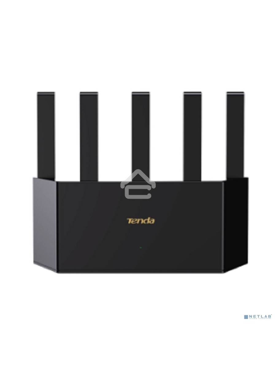 Двухдиапазонный Wi-Fi 6 роутер Tenda TX2L Pro AX1500, до 300 Мбит/с на 2,4 ГГц + до 1201 Мбит/с на 5 ГГц, LAN 3x1Гбит/с
