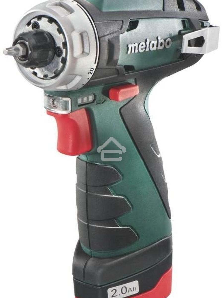 Дрель-шуруповерт Metabo PowerMaxx BS 600080500, Аккумуляторный, 12В, 2 АКБ