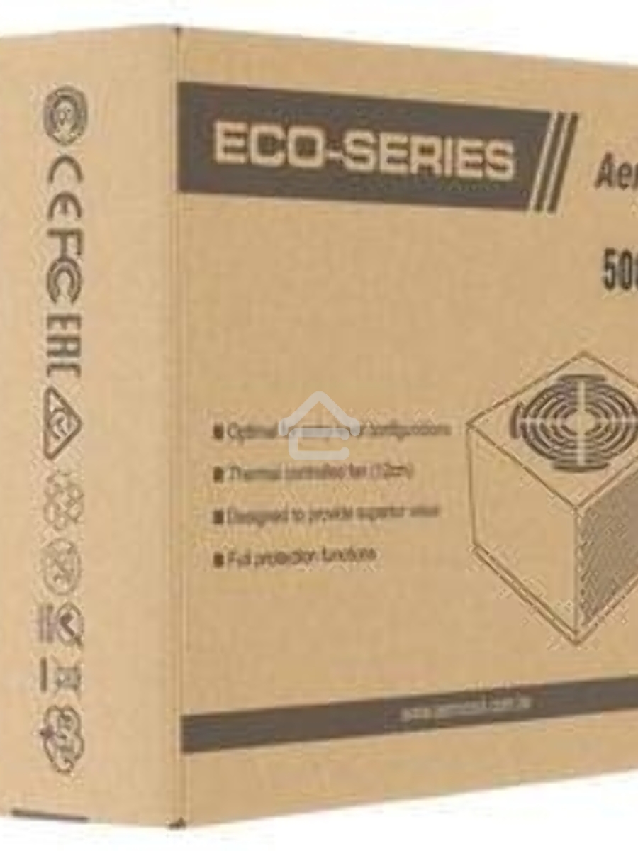 Блок питания Aerocool / Formula ECO-500W, 500Вт, 120мм, серый