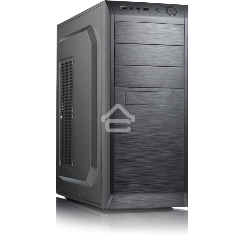 Компьютерный корпус c блоком питания Foxline  FL-815-FZ450R  ATX, 450W, 2xUSB2.0, powcord