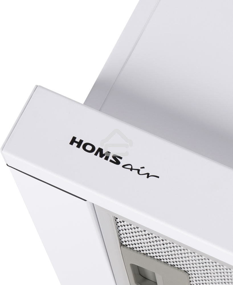 Вытяжка телескопическая HOMSair Flat 60 белый, 60 см, 520 куб. м/ч, 47 дБ
