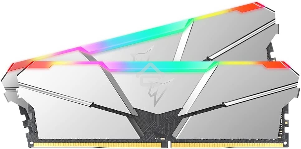 Оперативная память NETAC Shadow, DDR4, 16GB (2x8GB), 3600MHz, CL16, DIMM, с радиаторами, RGB, серебристый
