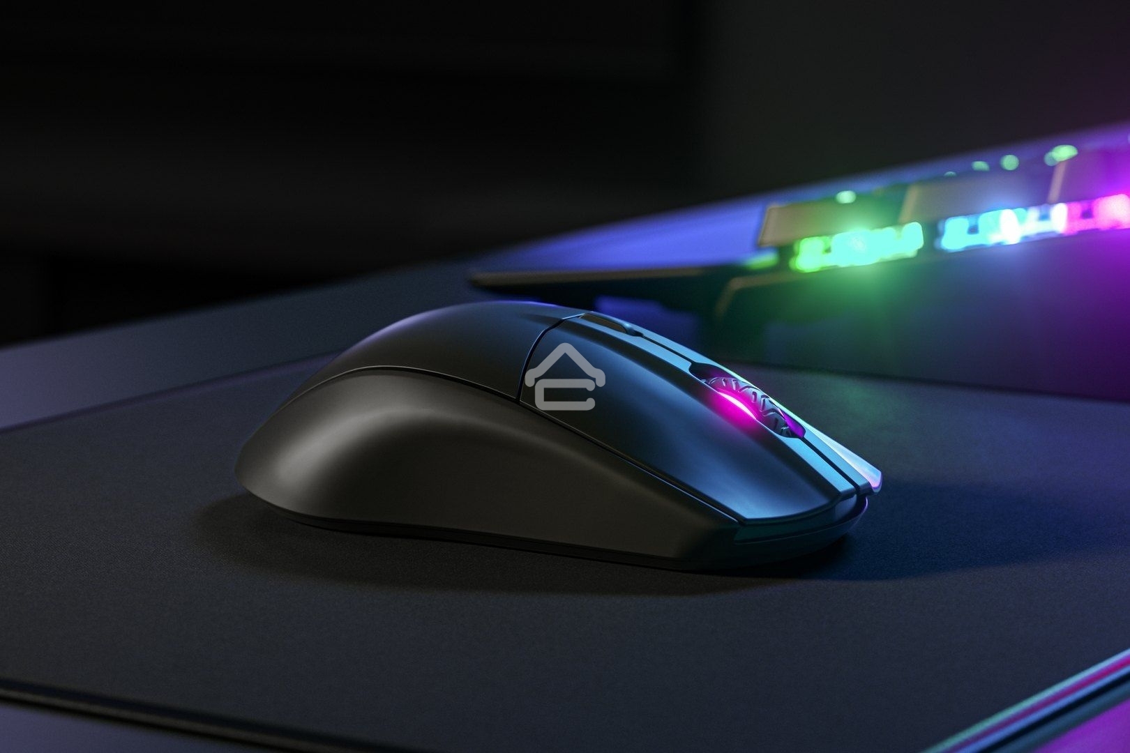 Мышь беспроводная SteelSeries Rival 3 черный, 18000 dpi, радиоканал, Bluetooth, USB, кнопки - 6