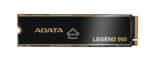 Накопитель SSD ADATA LEGEND 960, 4Tb, PCIe 4.0 x4, M.2 2280, NVMe, R/W 7400/6800, с радиатором