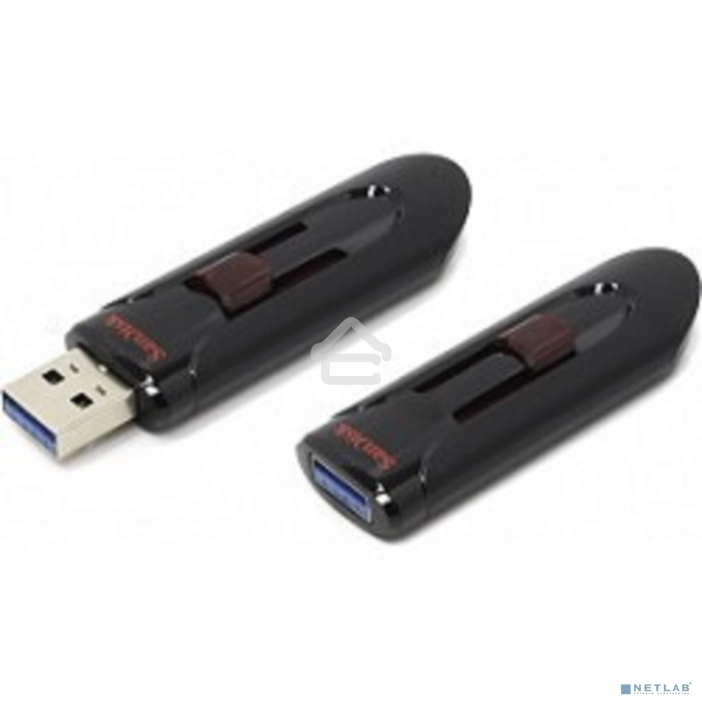 Флешка USB R/W R/W Sandisk 64Gb Cruzer Glide SDCZ600-064G-G35 USB3.0 черный