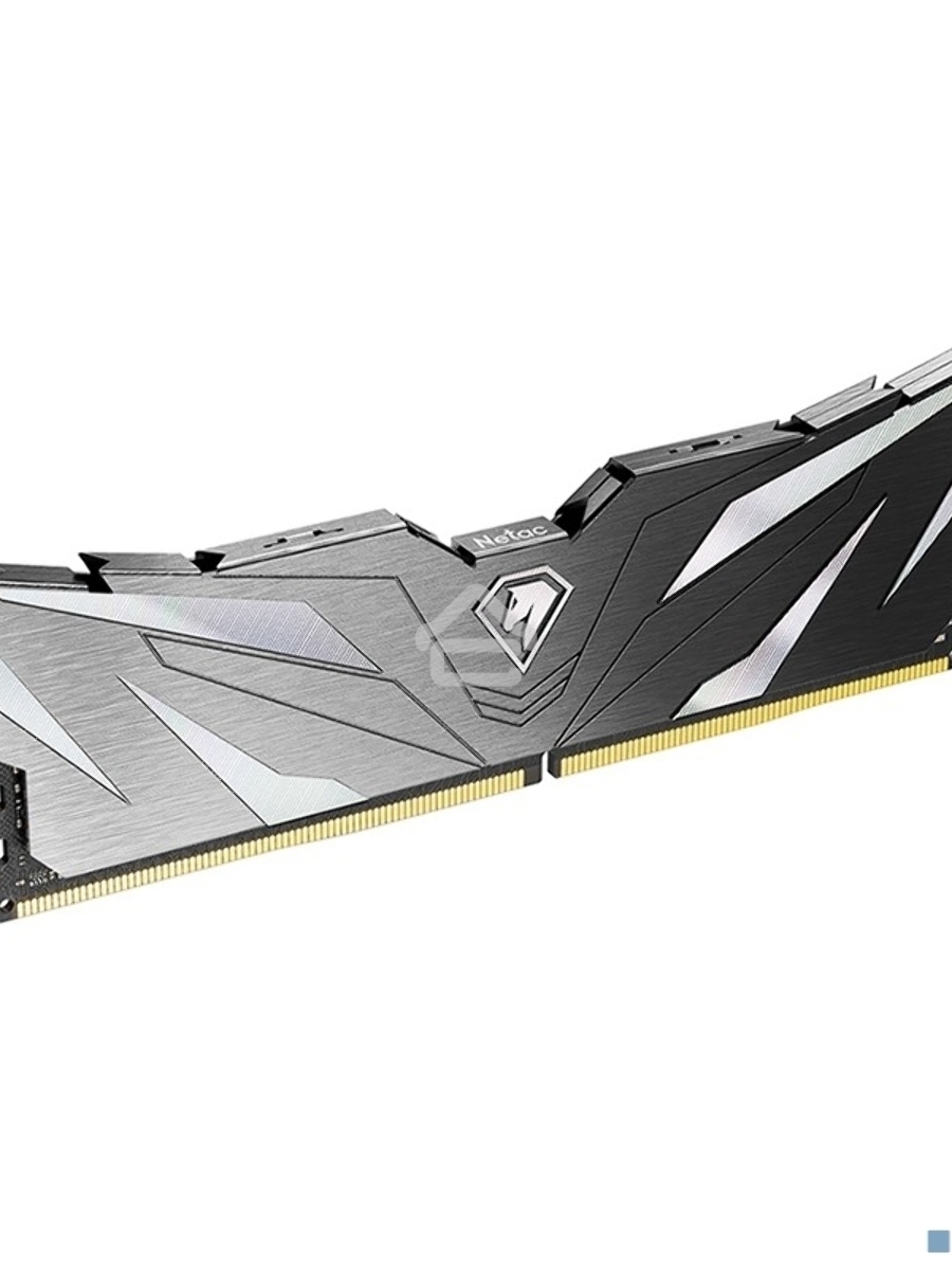 Оперативная память NETAC, DDR4, 8GB (1x8GB), 3200MHz, CL16, DIMM, с радиатором, чёрный