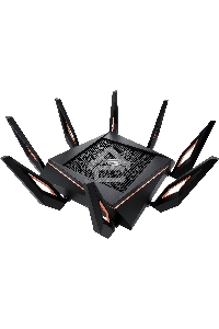 Маршрутизатор ASUS GT-AX11000 Tri-band WiFi 6(802.11ax) Gaming Router –World's first 10 Gigabit Wi-Fi router with a quad-core processor, 2.5G gaming port, DFS band, wtfast, Adaptive QoS, AiMesh for mesh wifi system
