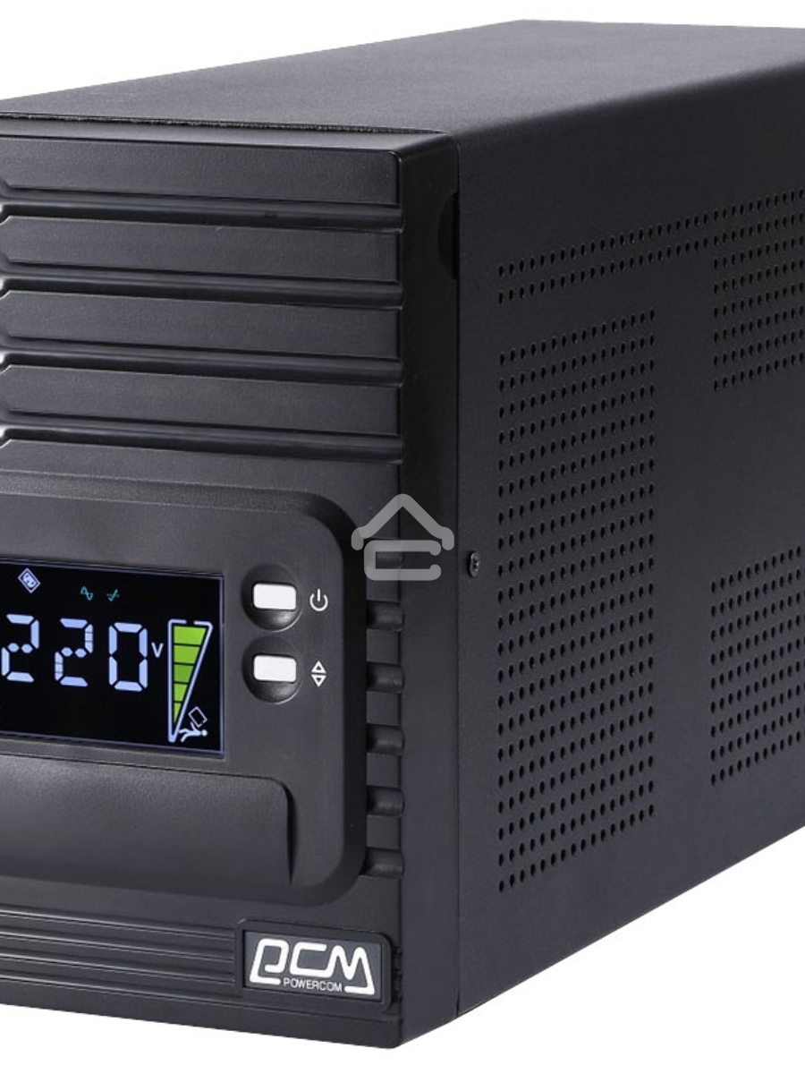 Источник бесперебойного питания Powercom Smart King Pro+ SPT-3000-II LCD 2400Вт 3000ВА черный
