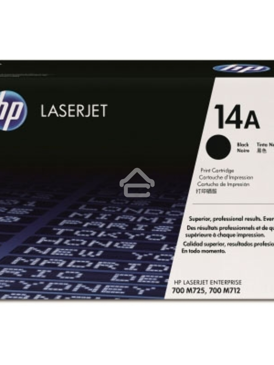 Картридж лазерный HP CF214A черный LaserJet 700 MFP M712 (10 000стр.)