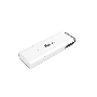 Флеш диск Netac U185, 64Gb, USB2.0, NT03U185N-064G-20WH, с колпачком, пластиковая белая