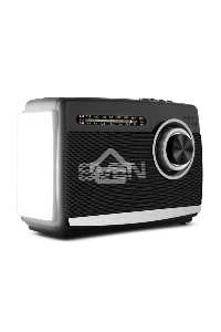 Радиоприёмник SVEN SRP-535 чёрный (3 Вт, FM/AM/SW, USB, SD/microSD, 900 мАч, 2 х D/UM, фонарь)