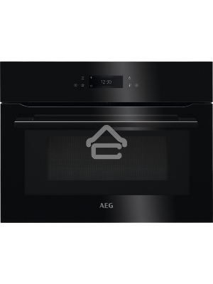 Микроволновая печь встраиваемая AEG KMK721880B черный, 42 л, 1000 Вт, переключатели - сенсорные