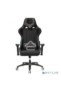 Кресло игровое Бюрократ VIKING 4 AERO BLACK EDITION черный искусст.кожа/ткань