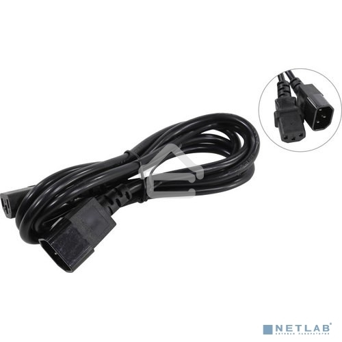 Кабель монитор-компьютер (UPS->уст-во) ExeGate Special EC-1,8S (С13->С14) 3x0.75, CCA, 1.8м