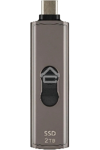Внешний накопитель SSD Transcend USB-C 2TB TS2TESD330C ESD330C серый