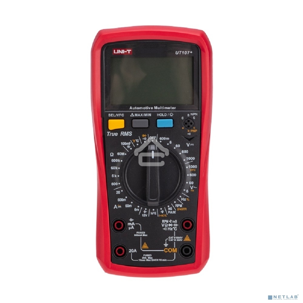 Автомобильный мультиметр UNI-T UT107+