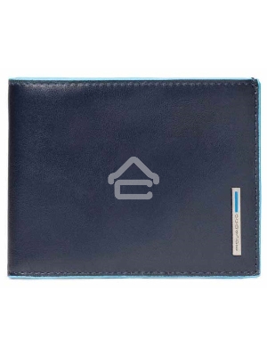 Кошелек мужской Piquadro Blue Square PU1241B2R/BLU2 синий натур.кожа