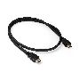 Кабель HDMI Exegate EX287729RUS EX-CC-HDMI2-1.0 (19M/19M, v2.0, 1м, 4K UHD, Ethernet, позолоченные контакты)