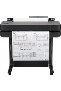 Плоттер струйный HP Designjet T630 (5HB09A), A1, цветной, 24