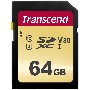Флеш карта SD 64GB Transcend SDХC UHS-I U3, MLC