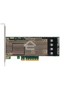 Контроллер MegaRAID 9460-16I SGL (05-50011-00), PCIe 3.1 x8 LP, SAS/SATA/NVMe, RAID 0,1,5,6,10,50,60, 16port(4 * int SFF8643), 4GB Cache, 3516ROC