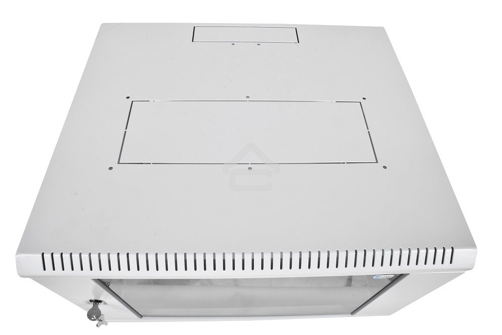 Шкаф телеком. настенный разборный 15U (600х350) дверь стекло (ШРН-Э-15.350) (1 коробка)