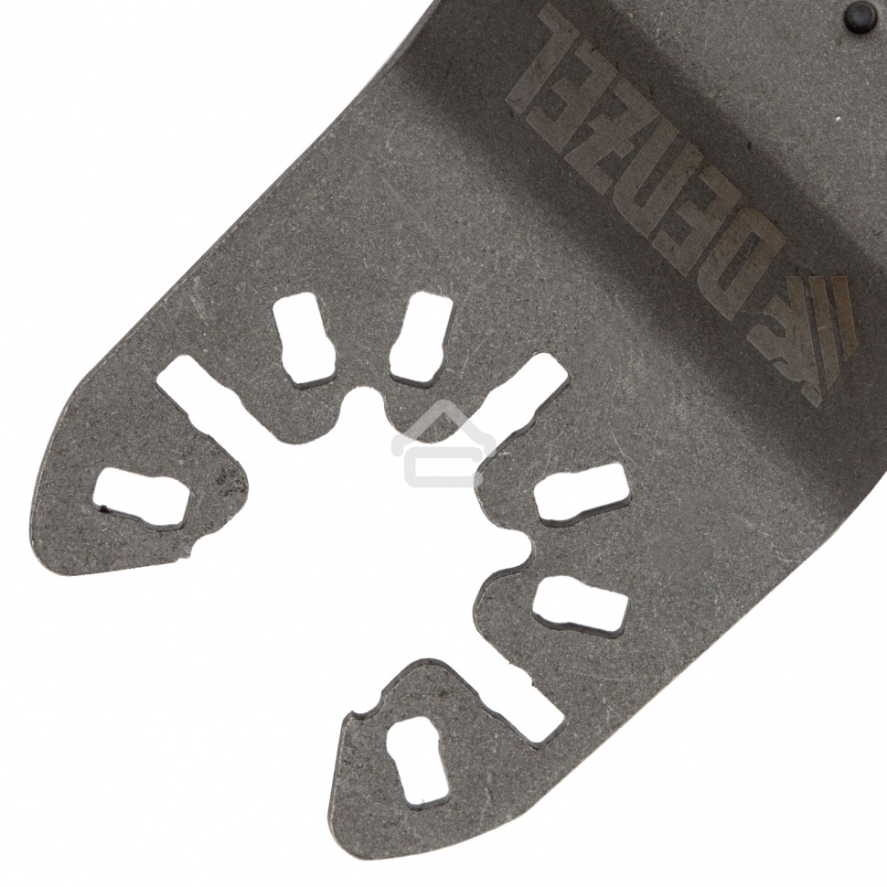 Насадка для МФИ Denzel режущая пазовая прямая, HCS, по дереву, ламинату, 34 х 2,5 мм, крупный зуб