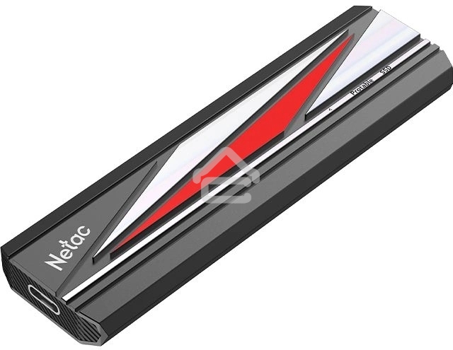 Внешний накопитель SSD Netac ZX20L 1TB USB 3.2 Gen 2 Type-C External SSD, R/W up to 2000MB/1800MB/s, with USB C to A cable and 20Gbps USB C to C cable, 5Y wty