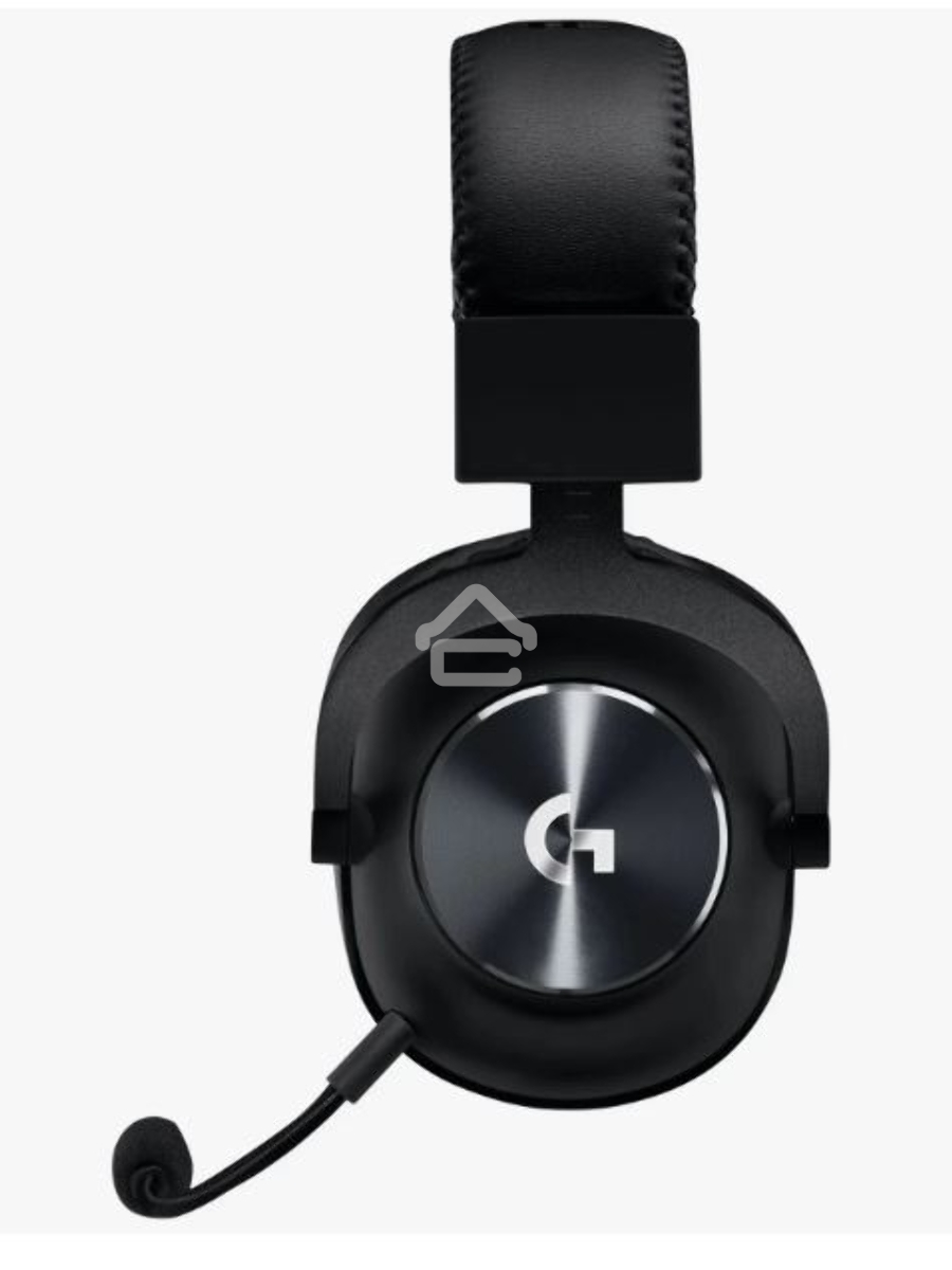 Наушники с микрофоном Logitech G Pro X черный 2м мониторные оголовье (981-000819)