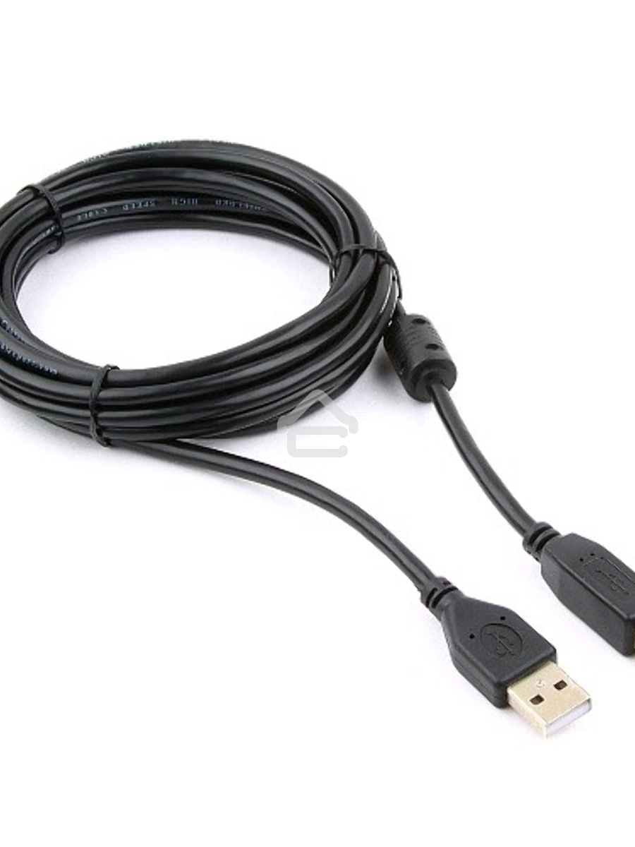 Кабель Gembird CCF-USB2-AMBM-10 USB 2.0 кабель PRO для соед. 3.0м AM/BM позол.конт., фер.кол., пакет