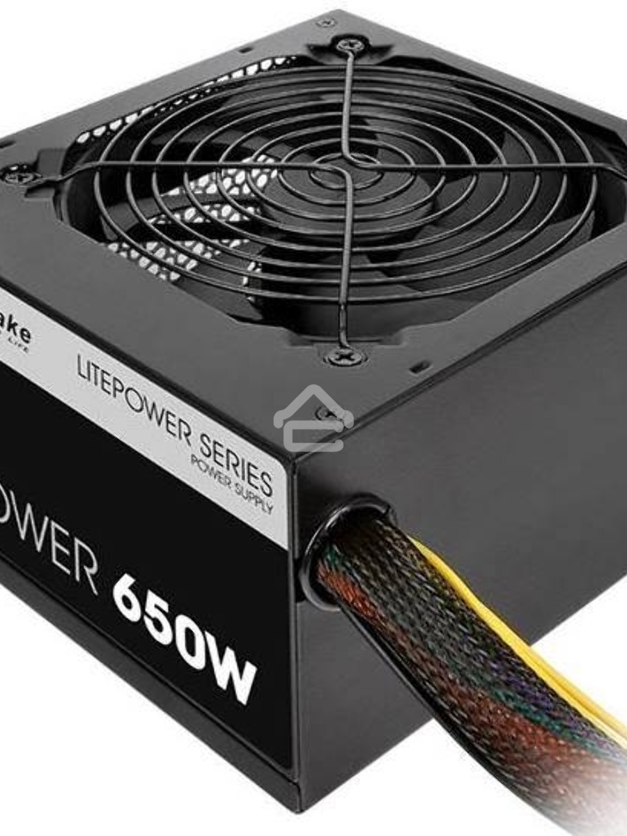 Блок питания Thermaltake Litepower (PS-LTP-0650NPCNEU-2), 650Вт, 120мм, черный
