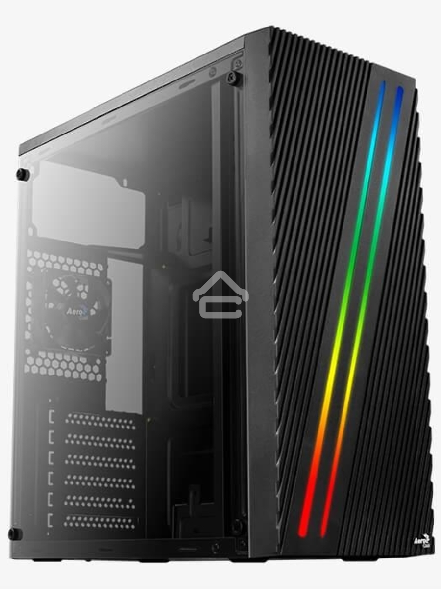 Компьютерный корпус Aerocool  / Formula Streak-A-BK-v1 черный без БП ATX 1x80mm 2xUSB2.0 1xUSB3.0 audio