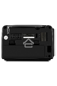 Радиоприёмник SVEN SRP-535 чёрный (3 Вт, FM/AM/SW, USB, SD/microSD, 900 мАч, 2 х D/UM, фонарь)
