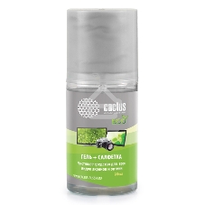 Чистящий набор (салфетки + гель) Cactus CS-S3004E для экранов и оптики 1шт 18x18см 200мл