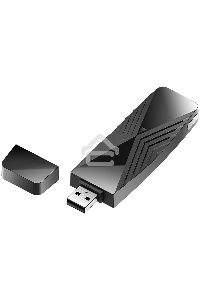 Сетевой адаптер WiFi D-Link DWA-X1850 DWA-X1850/A1A AX1800 USB 3.0 (ант.внутр.)