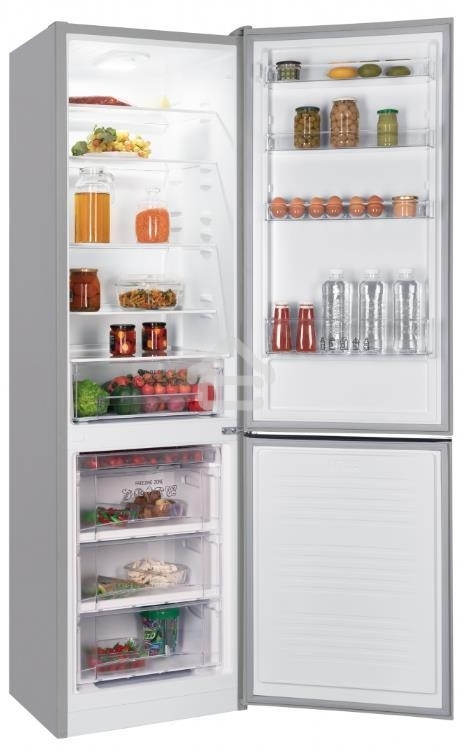 Холодильник Nordfrost NRB 164NF S серебристый двухкамерный 238/105л морозилка снизу
