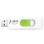 Флеш диск 64GB USB 3.2 Gen1 AUV320-64G-RWHGN White/Green