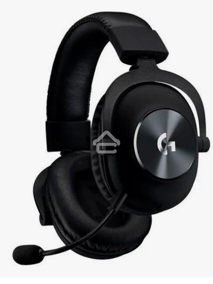 Наушники с микрофоном Logitech G Pro X черный 2м мониторные оголовье (981-000819)