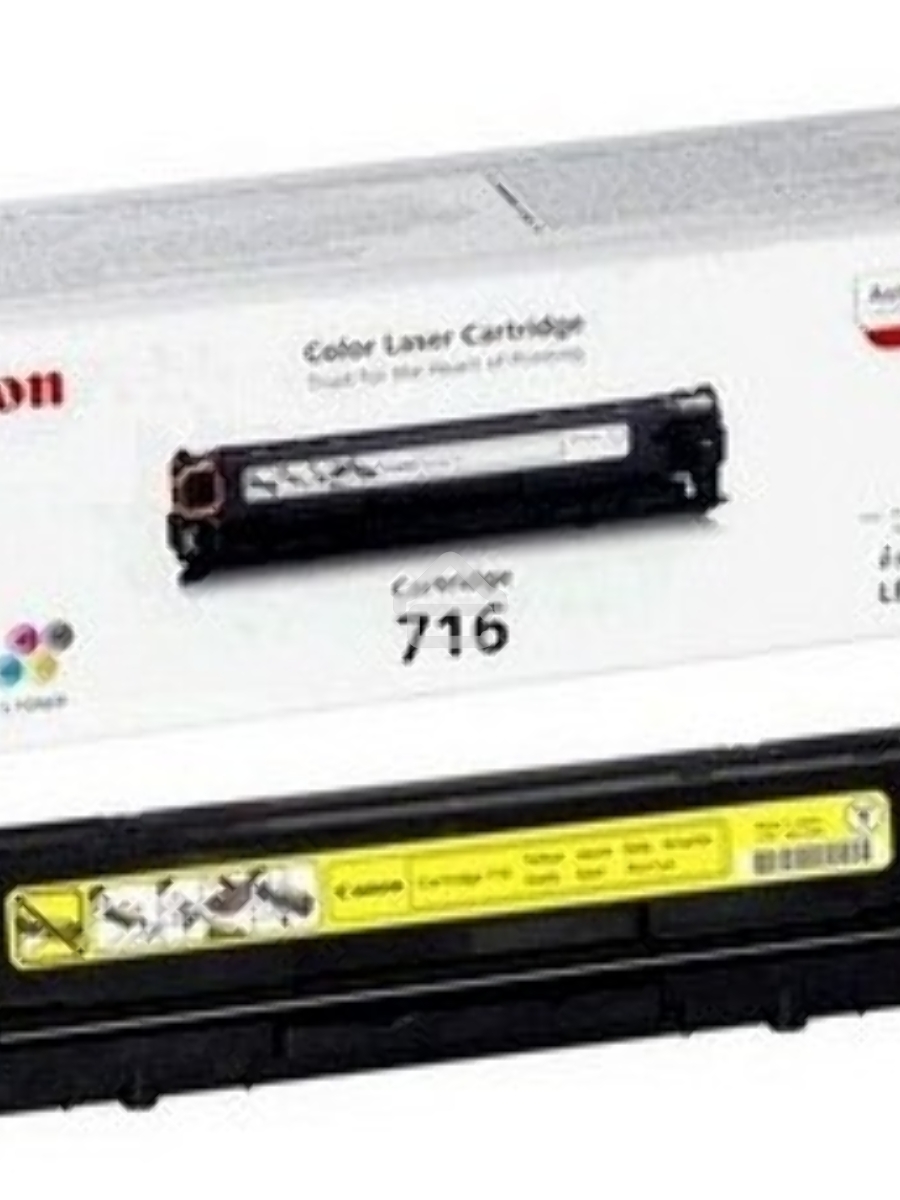 Картридж лазерный Canon Cartridge 716Y (1977B002) желтый (1500 стр.) для Canon LBP-5050/5050N